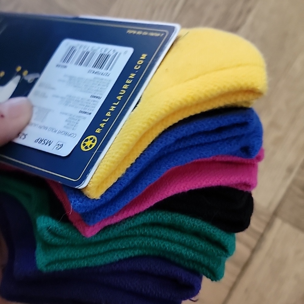 Polo by Ralph Lauren/Low-Cut Cushion Socks - 6 pairs - Picture 5 of 8